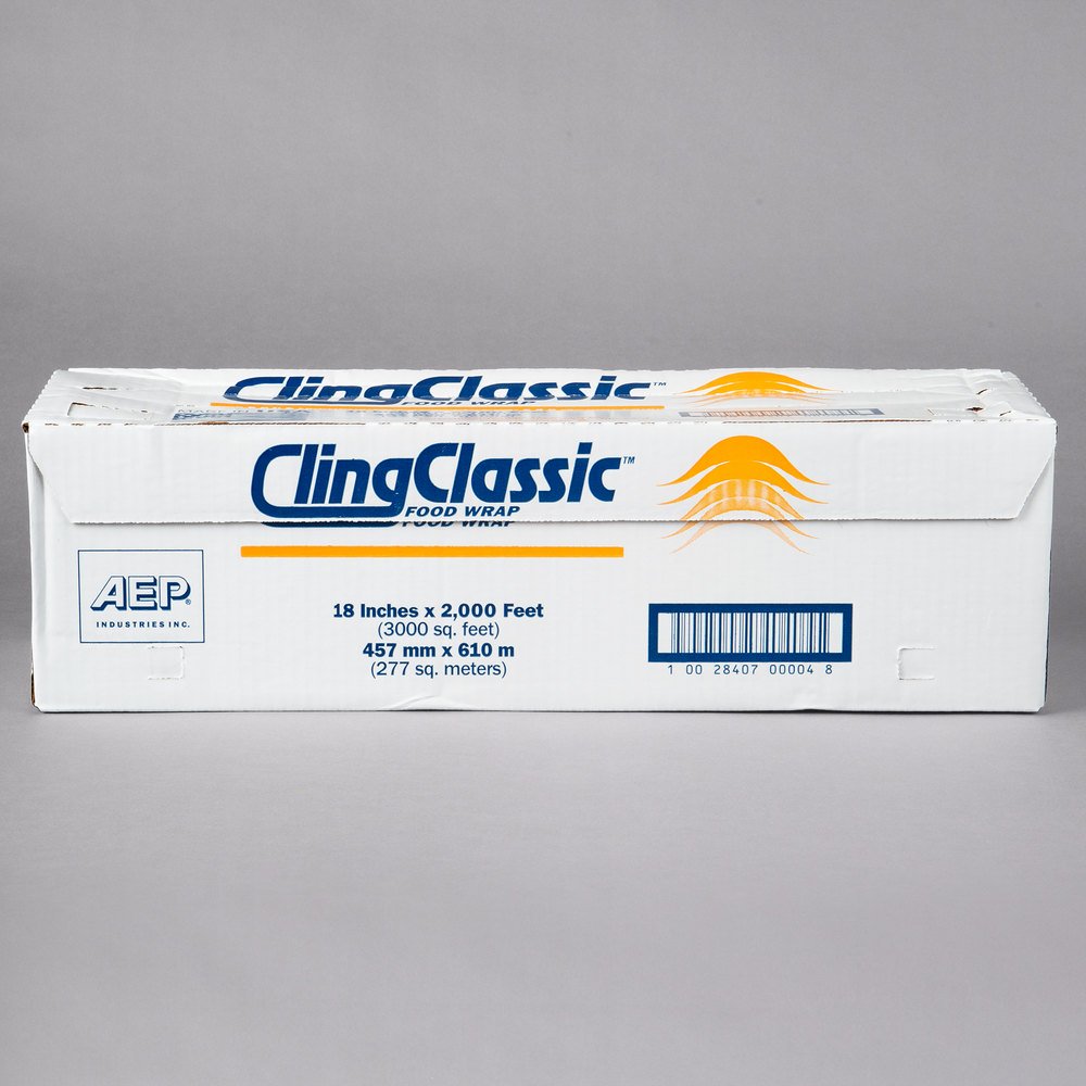 Cling Wrap 18"x2000' 1 Roll - P3, Paper Plastic Products Inc.
