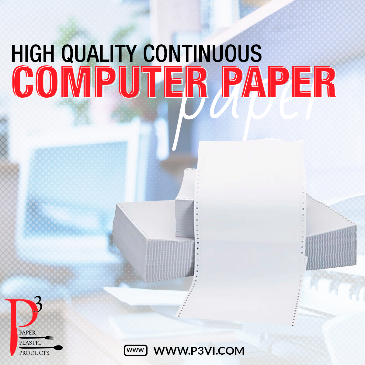 Continuous Computer Paper 3PT