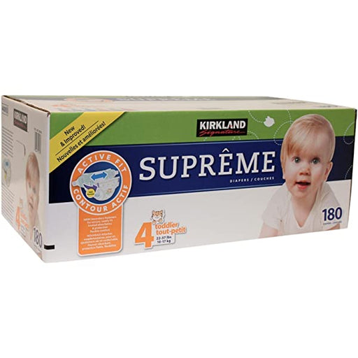 Diaper KS Supreme SZ 4 1/180ct - P3, Paper Plastic Products Inc.