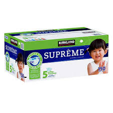 Diaper KS Supreme SZ 5 1/150ct - P3, Paper Plastic Products Inc.