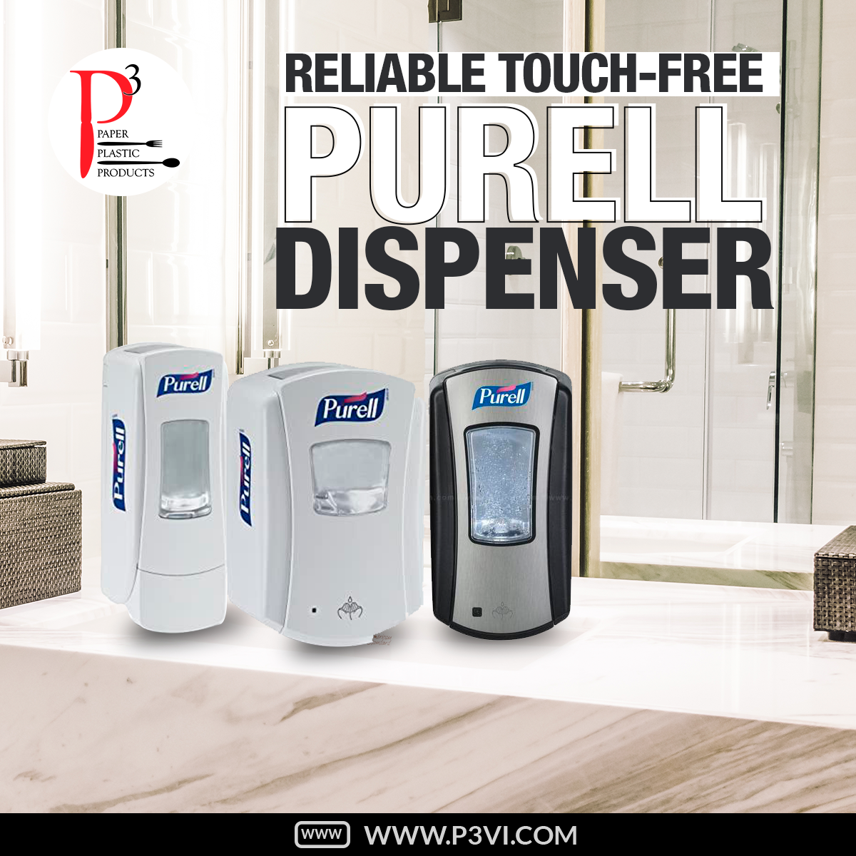 Dispenser Purell ADX-7 Man-Wht