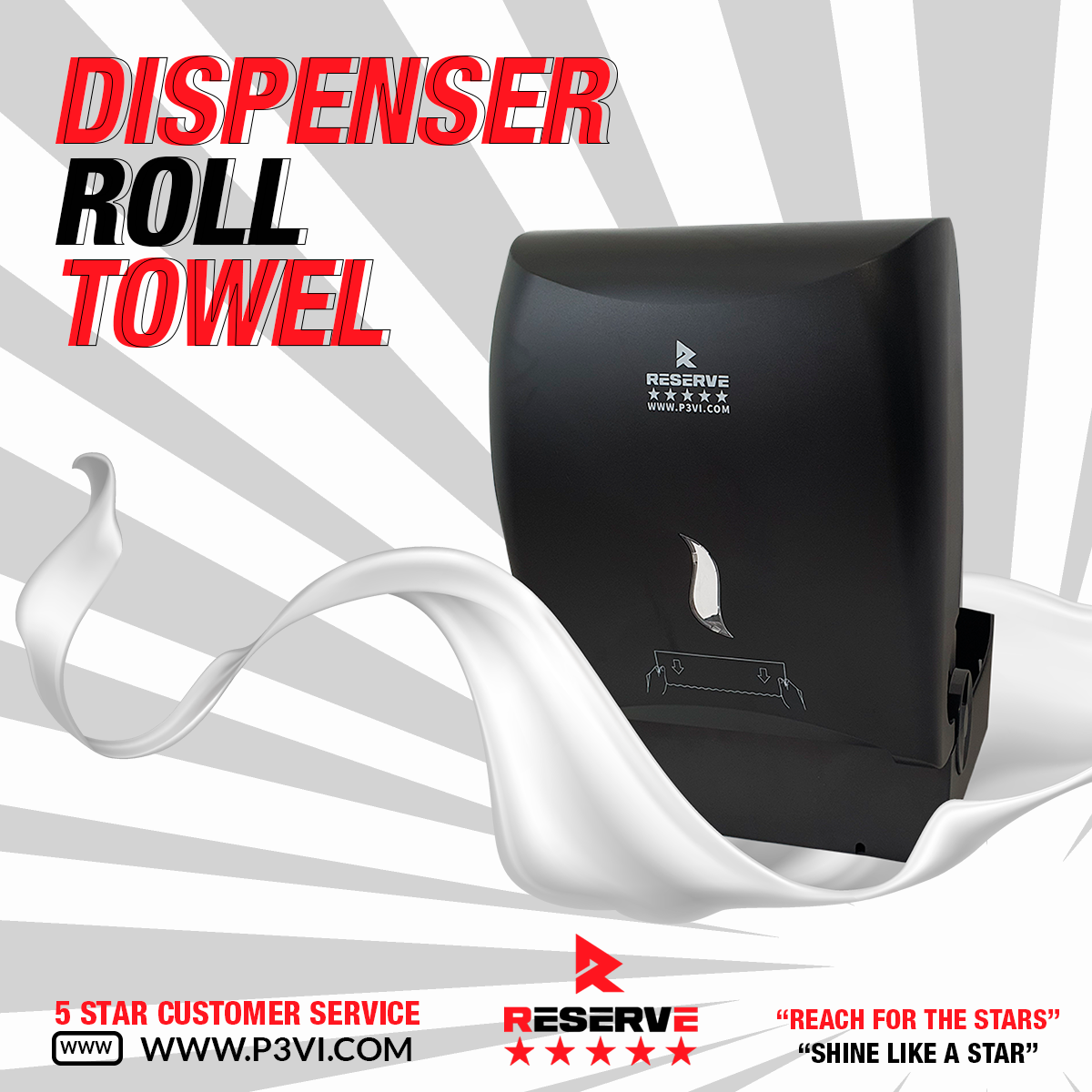 Dispenser Roll Towel Reserve