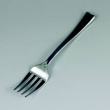 Fork 6" Tiny Tasters Silver - P3, Paper Plastic Products Inc.