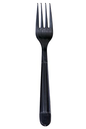 Fork Daxwell Black 1/000 - P3, Paper Plastic Products Inc.