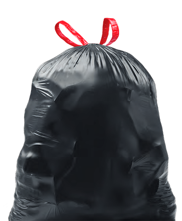 Garbage Bag Black Q/Tie 12/15/1 - P3, Paper Plastic Products Inc.