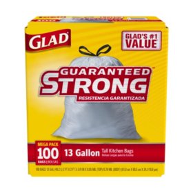 Glad Q/TieTall Kitch13 Gal - P3, Paper Plastic Products Inc.