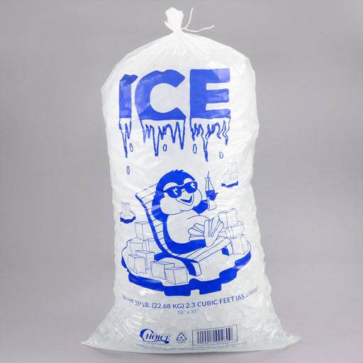 Ice Bag 50# 1/200 - P3, Paper Plastic Products Inc.
