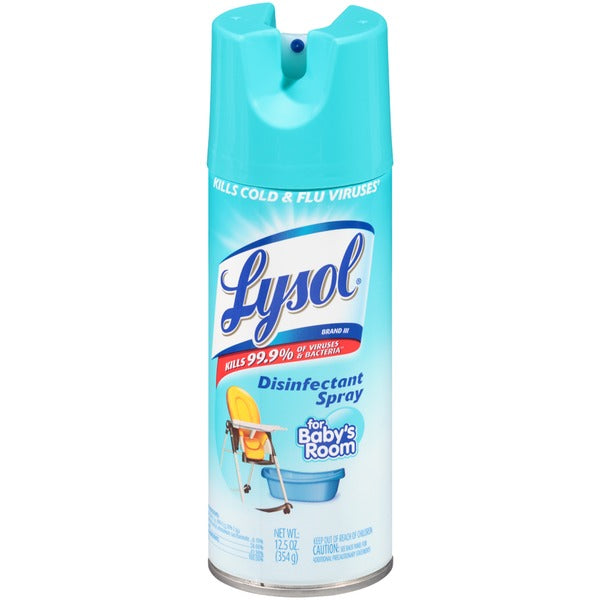 Lysol Spray Baby's Room 12/12.5 - P3, Paper Plastic Products Inc.