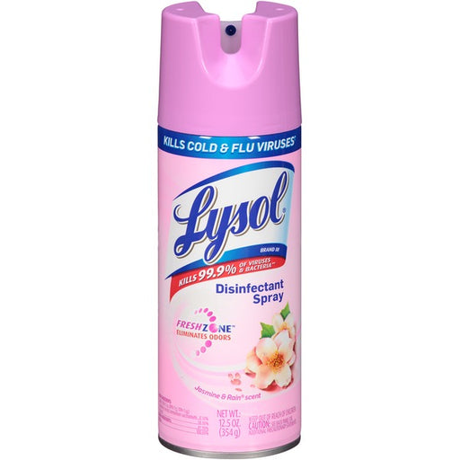Lysol Spray Jasmine 12/12.5oz - P3, Paper Plastic Products Inc.