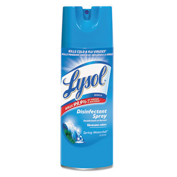 Lysol Spray Spr.Water 12/12.5oz - P3, Paper Plastic Products Inc.