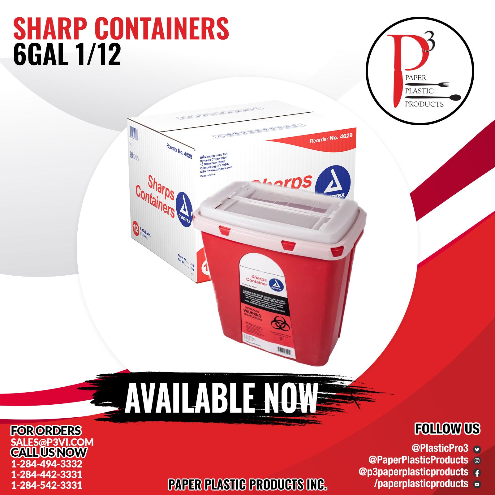 Sharp Containers 6Gal 12/1
