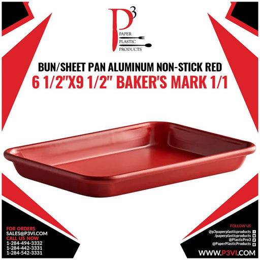 Bakers Mark Aluminum 1/2 Sheet Pan
