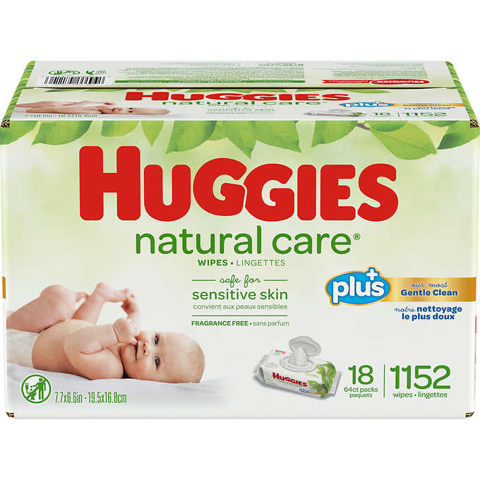 Wipes Diaper Huggies 1/1152ct - P3, Paper Plastic Products Inc.