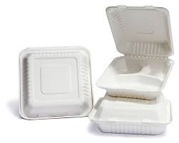 9X9 3 div Eco Tray 4/50 - P3, Paper Plastic Products Inc.