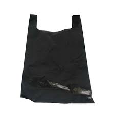 T-Shirt Bag Black 1/700ct - P3, Paper Plastic Products Inc.