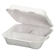 9x9 Eco Friendly Tray 3C 4/50 - P3, Paper Plastic Products Inc.
