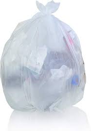 Garbage Bag 30gal Clear 1/250