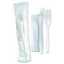 Wrapped Napk+Fork+ Knife 5/100 - P3, Paper Plastic Products Inc.