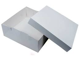 Cake Box 14" 1/50 - P3, Paper Plastic Products Inc.