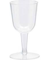 Wine Glass 5oz W/Stems 20/25 - P3, Paper Plastic Products Inc.