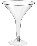 Cup 5.5oz Clear Martini